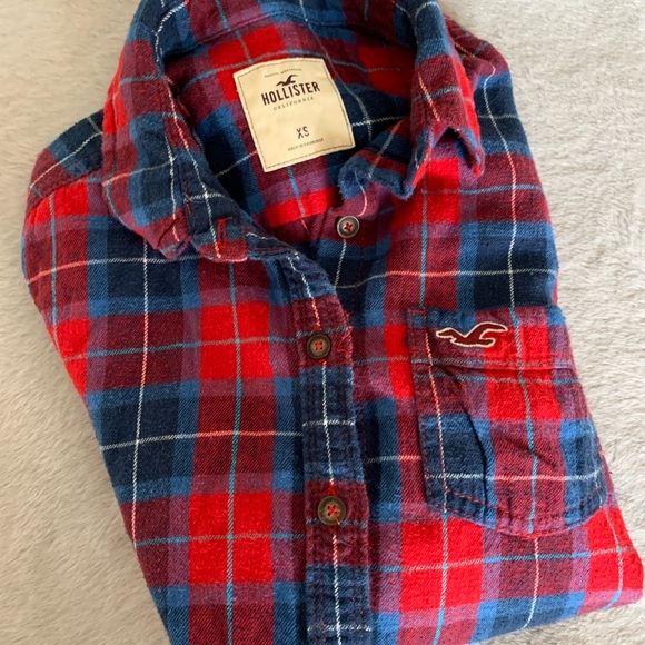 Hollister Plaid Lumberjack Button Up 🪵 - Picture 6 of 6